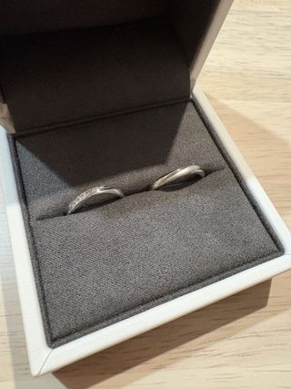 【BOASORTE(ボアソルテ)の口コミ】 年齢を問わずつける事ができる万能デザインだと思っています。男性の細み…