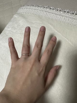 【アイプリモ(I-PRIMO)の口コミ】 ミル打ちが全周囲にされており、途切れることのない永遠を表しているのが…