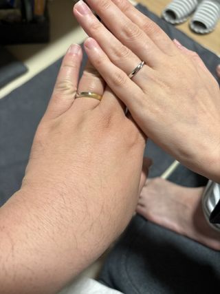 【ケイウノ ブライダル(K.UNO BRIDAL)の口コミ】 普段使いしやすく
お互いのイメージや希望を合わせた上で
決める事ができ…