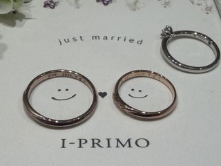 【アイプリモ(I-PRIMO)の口コミ】 婚約指輪購入時に重ね付け前提で選ばせてもらいました！
シルバーは普通す…