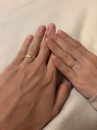 【ケイウノ ブライダル(K.UNO BRIDAL)の口コミ】 今回購入した指輪はデザインがシンプルで日常使いしやすく、とても満足し…