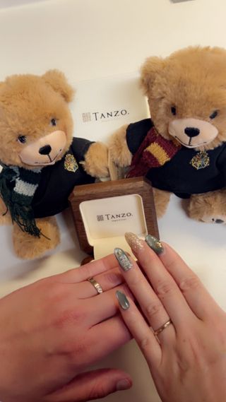【TANZO.(鍛造指輪)の口コミ】 主人（アメリカ人）が、和テイストの結婚指輪を希望していた中で、tanzo …