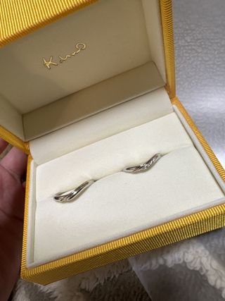 【ケイウノ ブライダル(K.UNO BRIDAL)の口コミ】 女性はピンクゴールド
男性はゴールド
メインはシルバーで
オシャレ感があ…