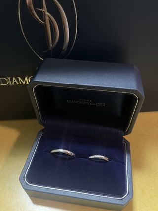 【銀座ダイヤモンドシライシの口コミ】 私が選んだブルーミンは正面からみた状態ではなく、右側から見ても左側か…