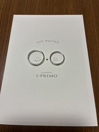 【アイプリモ(I-PRIMO)の口コミ】 蝶々を由来としているとのことでシンプルかつ華やかさもあり、男性用のマ…