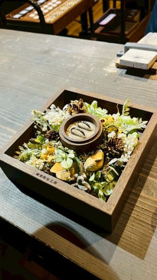 【鎌倉彫金工房の口コミ】 デザインは3種、素材は2種から選べました！
オプションで他のデザインも選…