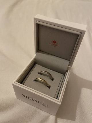 【NIESSING(ニーシング)の口コミ】 夫はゴールドにしたいけど、わたしは金金してるのは嫌で&hellip;でもお揃…