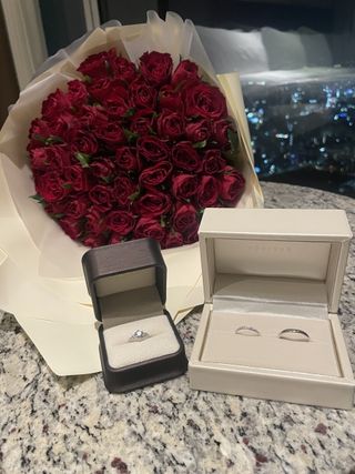 【宝寿堂(ほうじゅどう)の口コミ】 指輪のデザインがお気に入りだったり、婚約指輪のダイヤの大きさがちょう…