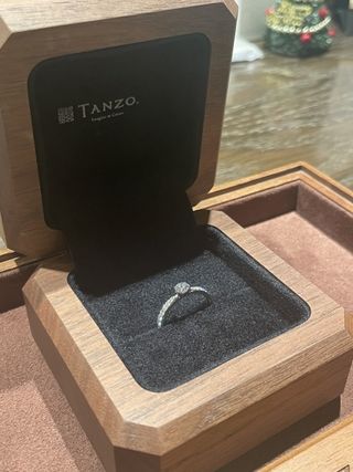 【TANZO.(鍛造指輪)の口コミ】 今回はTYPE II-Aという種類のダイヤモンドを選択して指輪を作りました。実…