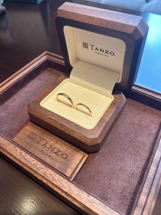 【TANZO.(鍛造指輪)の口コミ】 今回、作っていただいた指輪は、デザインもシンプルで一生涯つけることが…