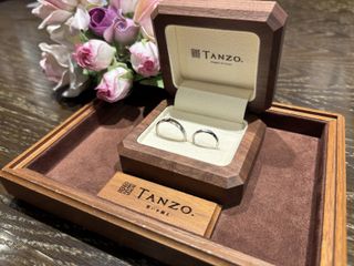 【TANZO.(鍛造指輪)の口コミ】 素材、サイズ、形、加工など、自分たちのスタイルに合わせてデザインでき…