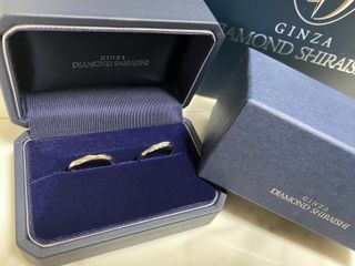 【銀座ダイヤモンドシライシの口コミ】 室内でも室外でもダイヤモンドのキラキラが素晴らしいです。何をしてても…