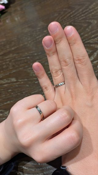 【TANZO.(鍛造指輪)の口コミ】 なるべく丈夫なものが欲しいと二人で話し合い、一番に出てきたのがTANZOさ…