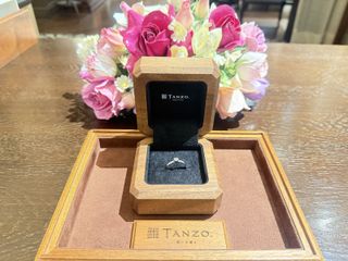 【TANZO.(鍛造指輪)の口コミ】 とても綺麗なダイヤを使用してもらい自分が1番気に入ったデザインを細かく…