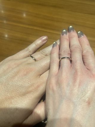 【TANZO.(鍛造指輪)の口コミ】 シンプルで長く着けらる結婚指輪にしました！
仕事柄指輪に傷がつきやすい…