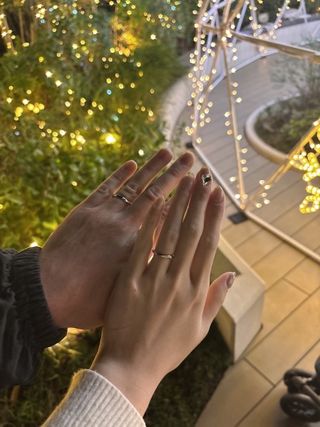 【銀座ダイヤモンドシライシの口コミ】 シンプルで着け心地がいい。シンプルなものからゴージャスなものまでいろ…