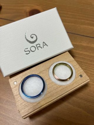 【SORA(ソラ)の口コミ】 デザインは、"ドーム"っていうものにしました。
つけている時は…
