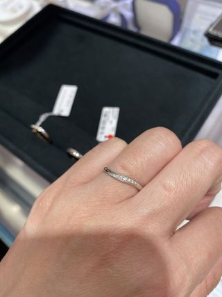 【ヴァンドーム青山(VENDOME AOYAMA)の口コミ】 ダイヤのカットがよく、その輝きに見る度にテンションが上がります。ダイ…