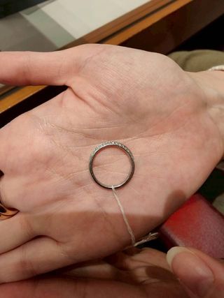 【アイプリモ(I-PRIMO)の口コミ】 結婚指輪として一日中付ける予定なので、鍛造製法で丈夫な作りが魅力的で…