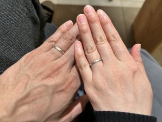 【出雲結(いずもゆい)の口コミ】 シンプルだけど上品さがあって可愛い！指輪の質感をホーニング加工にして…