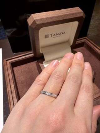 【TANZO.(鍛造指輪)の口コミ】 和テイストの指輪を探していた所、こちらの指輪に出会いました。様々なデ…