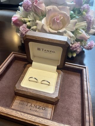【TANZO.(鍛造指輪)の口コミ】 シンプルの中にもデザインを入れたい時、面取りをしてマット加工すると一…