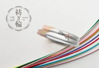 【和・桜の結婚指輪】日本の美と伝統を表現した和とさくらのブライダルジュエリーブランド『紡ぎ輪(つむぎわ)』が、JKPLANET(JKプラネット)銀座2丁目店・上野御徒町店・名古屋栄店・大阪梅田店・福岡天神店で取扱い開始！