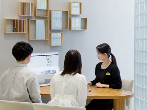 知識豊富なコンサルタントが、お客様の想いやご希望、こだわり、ご予算を伺いながらお打合せをいたします。