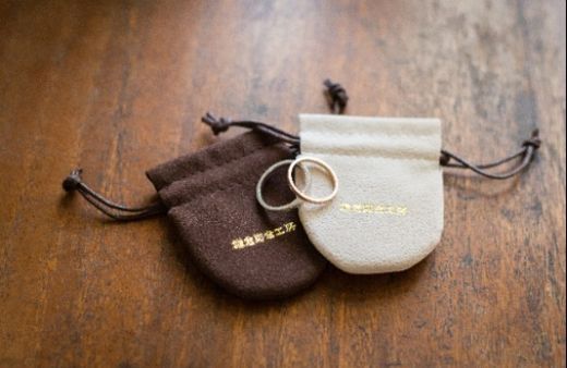 鎌倉彫金工房の特製ジュエリーポーチプレゼント！