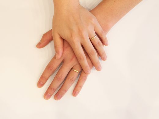 お互いの色を交換して。