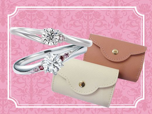 PINK DIAMOND FAIR開催中開催中！ピンクダイヤのリングをご成約でプチギフトをプレゼント