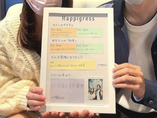 ふたりの「今」のキモチをカタチに。「Happigress」プレゼント♪