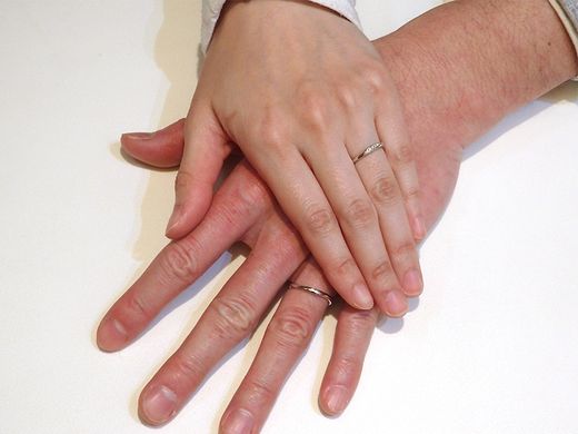 情熱に惹かれて選んだ指輪。想像以上の美しさでした