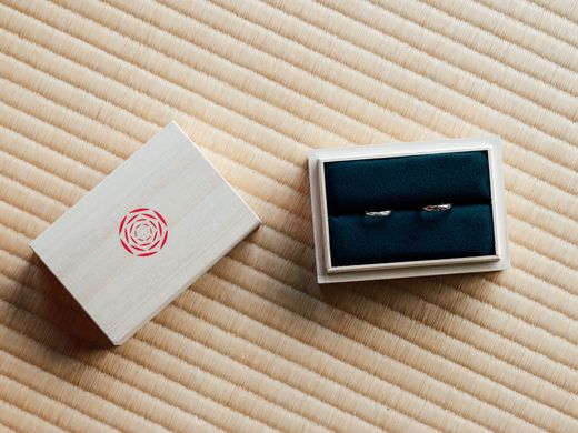 桐箱のリングケース