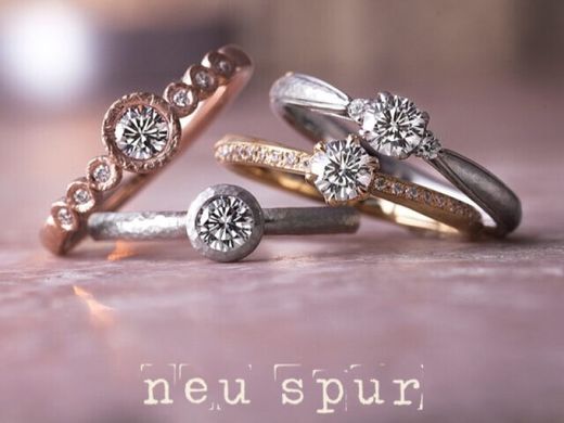 オリジナルのテクスチャー加工がおしゃれでかっこいい！　ノイシュプールの ブライダルフェア！