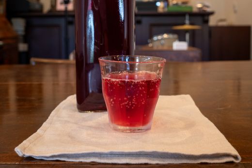 オリジナルブレンドコーヒー　手作り梅ジュース　ドリンクブレゼント