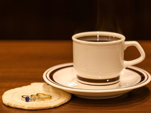 オリジナルブレンドコーヒー 手作りジュース ドリンクブレゼント