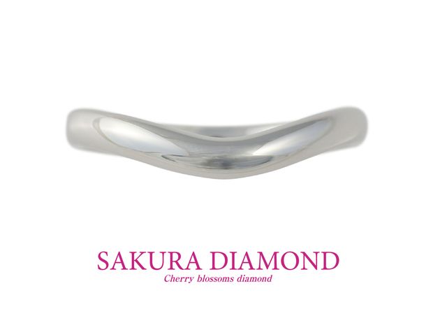 【JKPLANET(JKプラネット)】Pt900　さくらダイヤモンド　セットリング