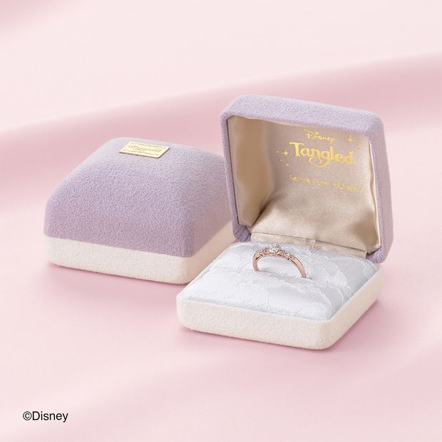【JKPLANET(JKプラネット)】Disney Tangled ディズニー｢ラプンツェル｣ 【Shining World〜輝く世界〜】 婚約指輪