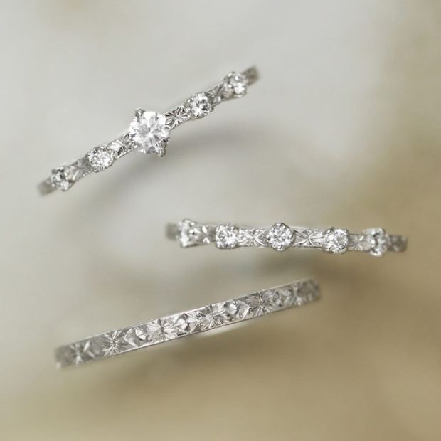 【JKPLANET(JKプラネット)】アベリ エンゲージリング  [スターライト]