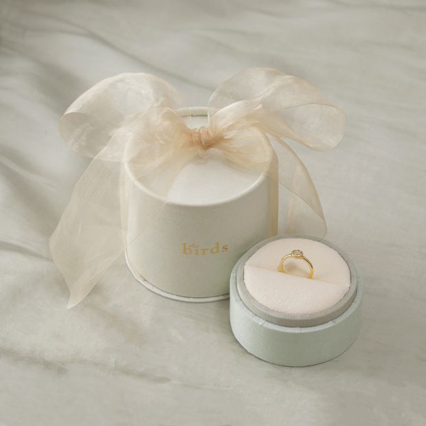 【JKPLANET(JKプラネット)】 birds &ndash; float〜フロート〜 マリッジリング