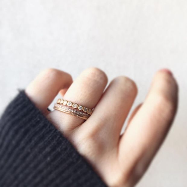 【JKPLANET(JKプラネット)】Bloom(ブルーム) エタニティリング