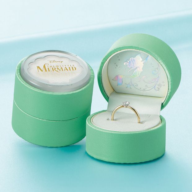 【JKPLANET(JKプラネット)】ディズニー｢リトル・マーメイド｣ 【Dreaming Mermaid -夢見るマーメイド-】 婚約指輪