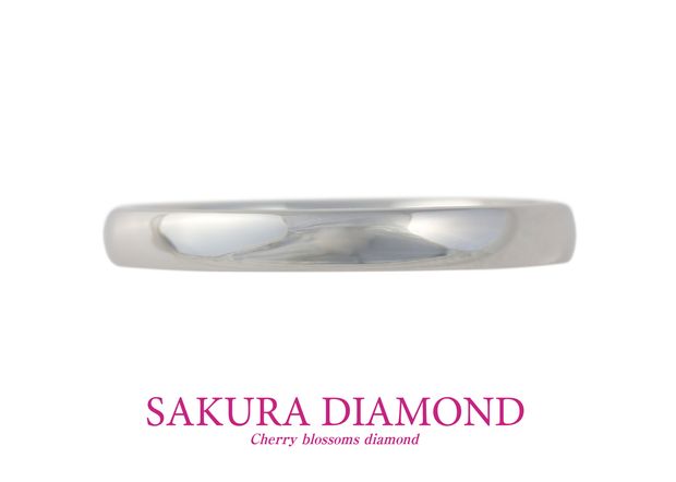 【JKPLANET(JKプラネット)】Pt900　さくらダイヤモンド　セットリング