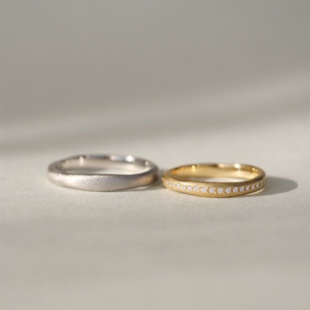 【JKPLANET(JKプラネット)】 birds &ndash; float〜フロート〜 マリッジリング