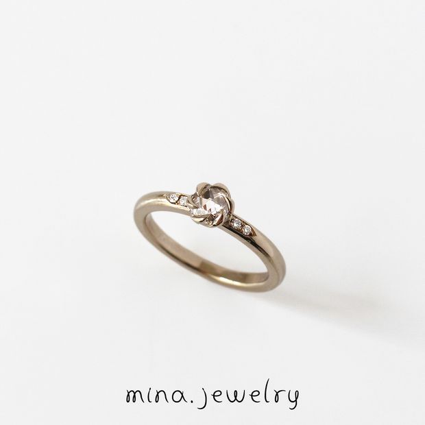 【mina.jewelry(ミナジュエリー)】｜mina.jewelry｜ローズカットダイヤモンド