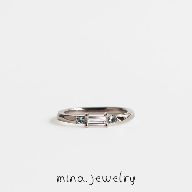 【mina.jewelry(ミナジュエリー)】｜mina.jewelry｜バゲットカットダイヤモンド
