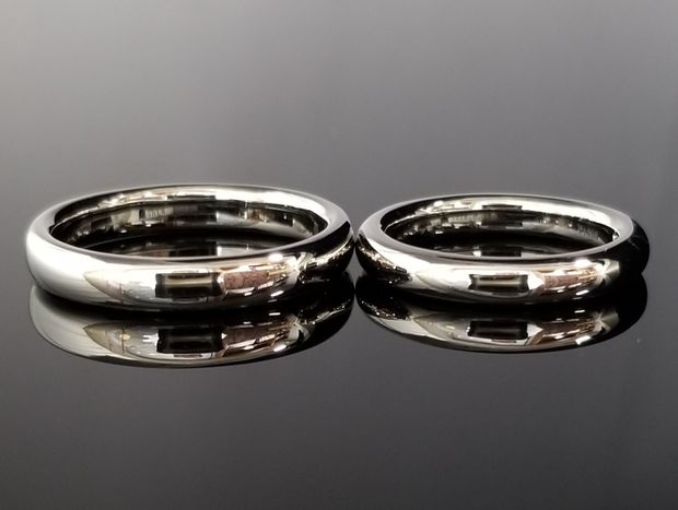 【TANZO.(鍛造指輪)】こだわりの丸みを出しフルオーダーメイド結婚指輪