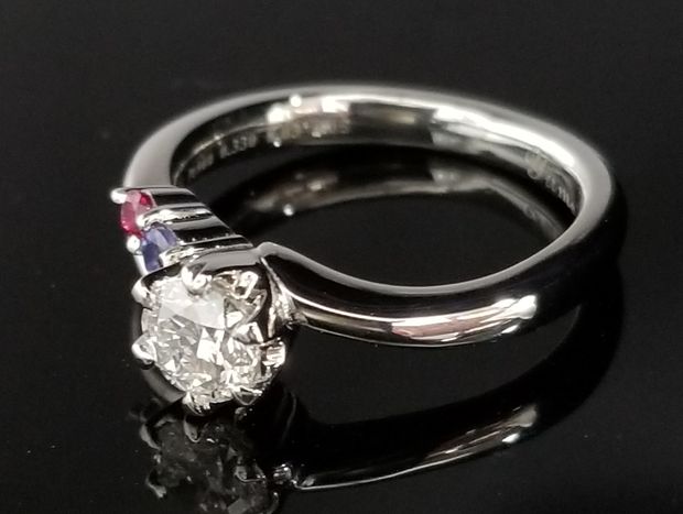 【TANZO.(鍛造指輪)】コントラストが美しいオーダーメイドリング