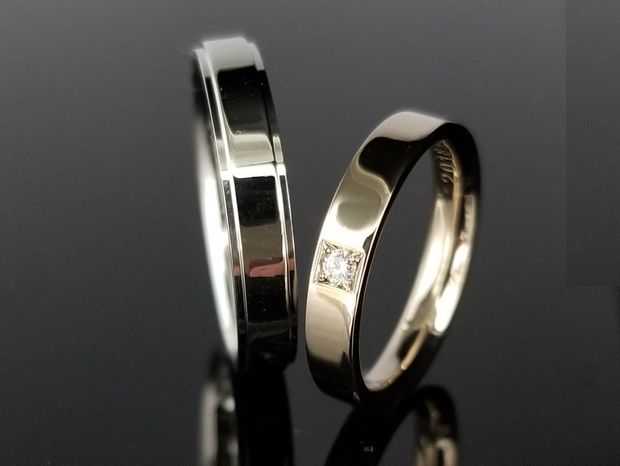 【TANZO.(鍛造指輪)】鍛えお造りした美しく重厚な特別鍛造リング